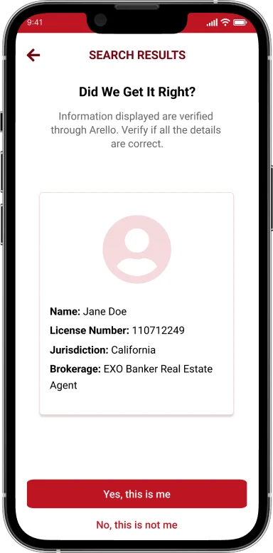 Agent Verification